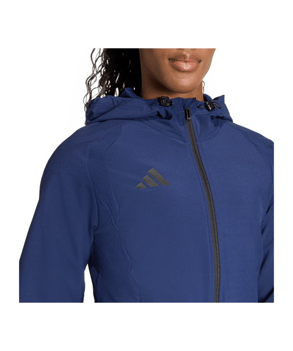 adidas Trivo Travel Windjacke Damen Blau - blau