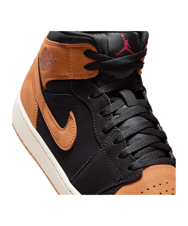 Jordan Air Jordan 1 Mid Se Schwarz F002 - schwarz