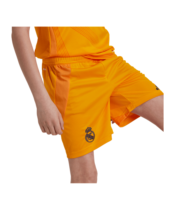 adidas Real Madrid Trikot Set Away 2024/2025 Kids Orange - orange