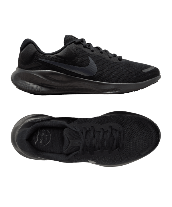 Nike Revolution 7 Road Schwarz F005 - schwarz