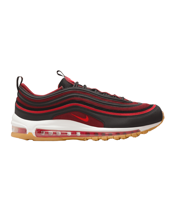 Nike Air Max 97 Schwarz Rot F022 - schwarz