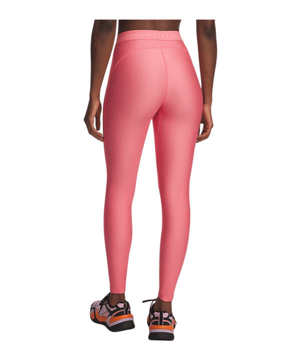 Under Armour HeatGear Mesh Legging Dames Roze K600 - roze