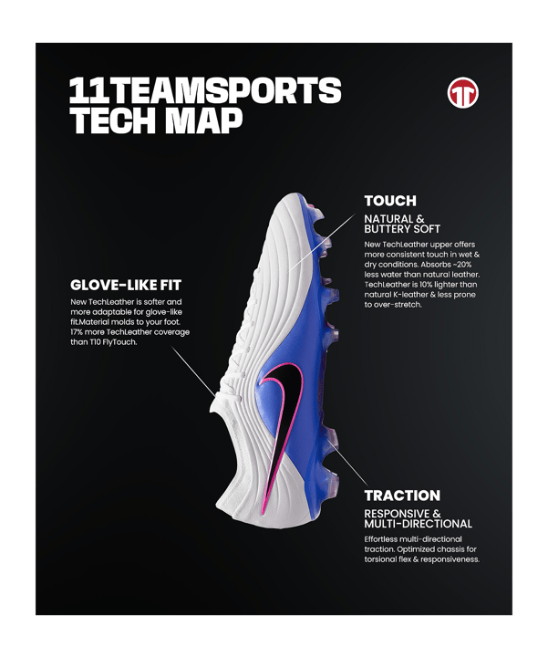 Nike Tiempo Maestro Elite AG Attack Bianco C146 - bianco