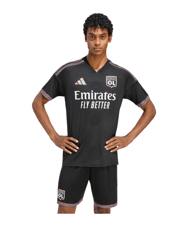 adidas Olympique Lyon Trikot 3rd 2026/2027 Schwarz - schwarz