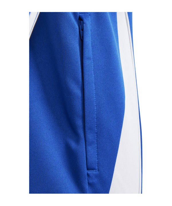 adidas Tiro 24 Trainingsjacke Kids Blau Weiss - blau