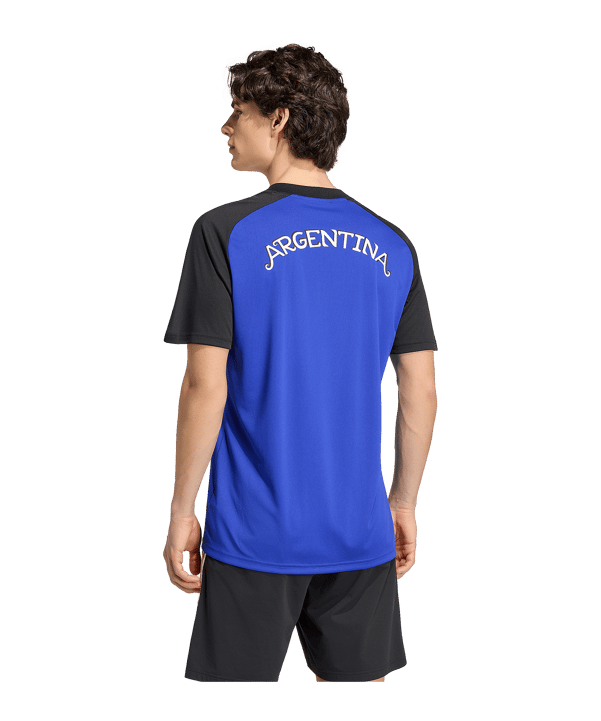 adidas AFA Argentinien Prematch Trikot Away WM 2026 Blau - blau