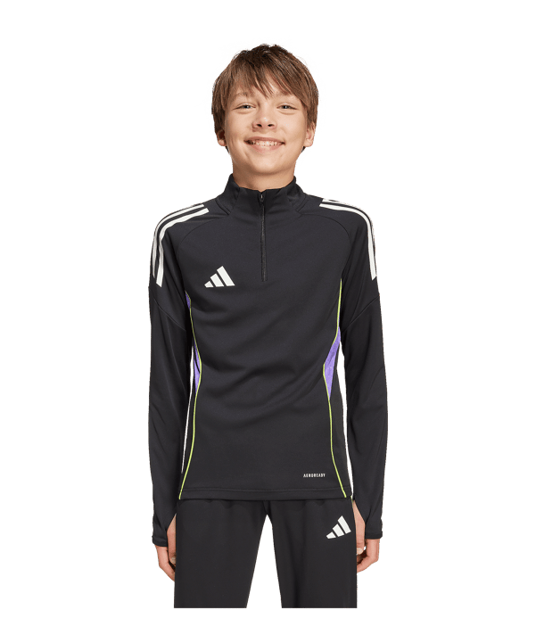 adidas Tiro 25 Competition Training Sweatshirt Kids Schwarz - schwarz