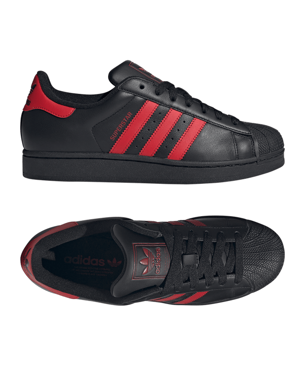 adidas Originals Superstar II Schwarz - schwarz