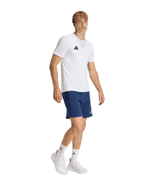 adidas Entrada 26 Short Dunkelblau - weiss