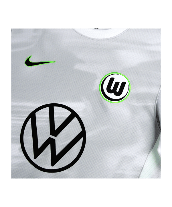 Nike VfL Wolfsburg Trikot Away 2025/2026 Weiß F100 - weiss