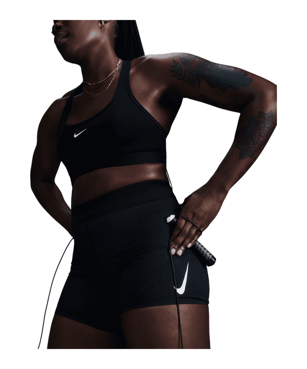 Nike AeroSwift 3in Laufshort Damen Schwarz F010 - schwarz
