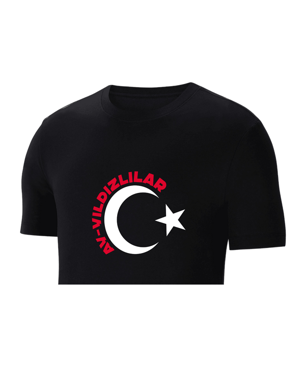 Nike TFF T-Shirt Schwarz - schwarz