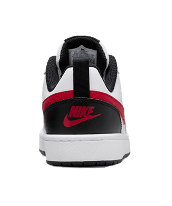 Nike Court Borough Low 2 (GS) Weiss Rot F110 - weiss