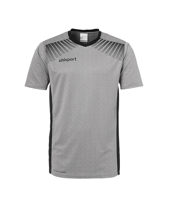 uhlsport Goal Trikot kurzarm Kids Grau Schwarz F05 - grau