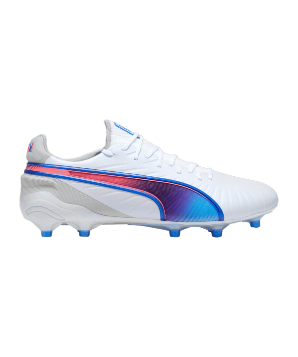 PUMA KING Ultimate FG/AG Formula Weiss Blau F02 - weiss