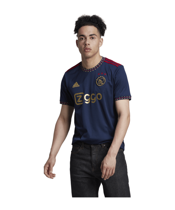 adidas Ajax Amsterdam Trikot Away 2022/2023 Blau - blau
