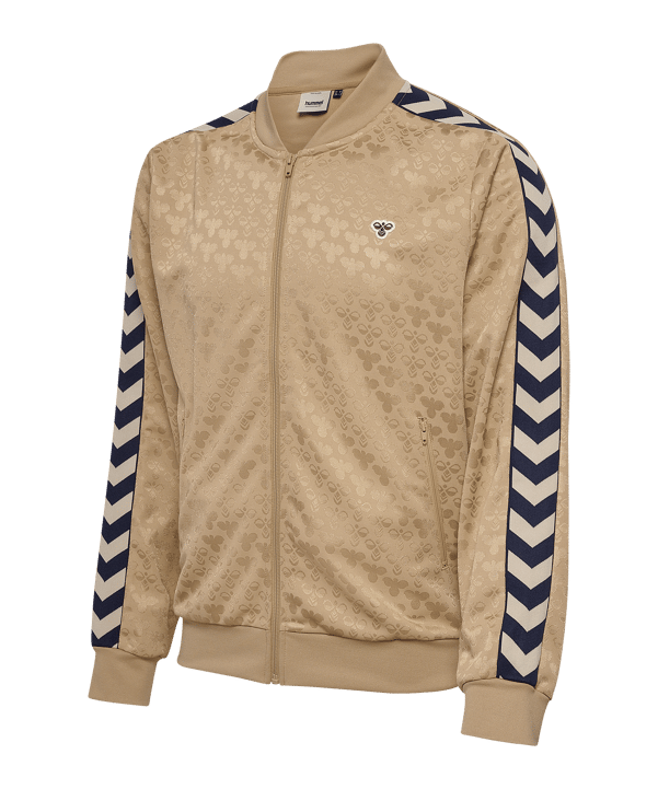 Hummel Archive Regular Poly Aop Jacke Braun F8173 - braun