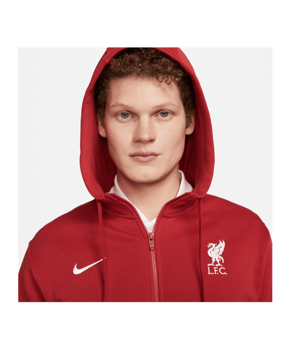 Nike FC Liverpool Club Hoody Rot F687 - rot