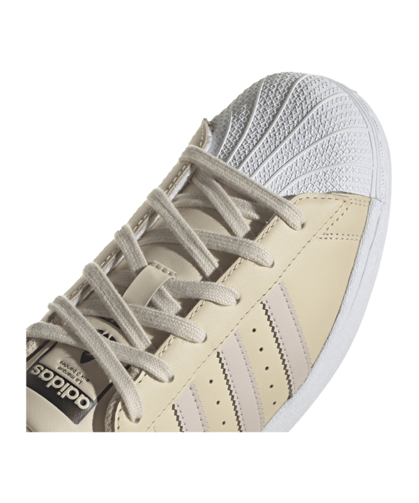 adidas Originals Superstar Damen Gelb Braun - gelb