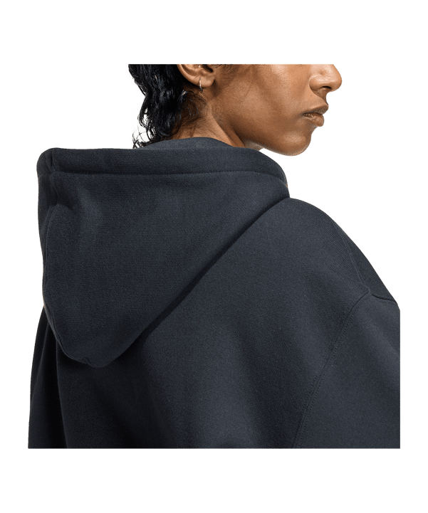 adidas Originals Essentials Loose French Terry Hoody Damen Schwarz - schwarz