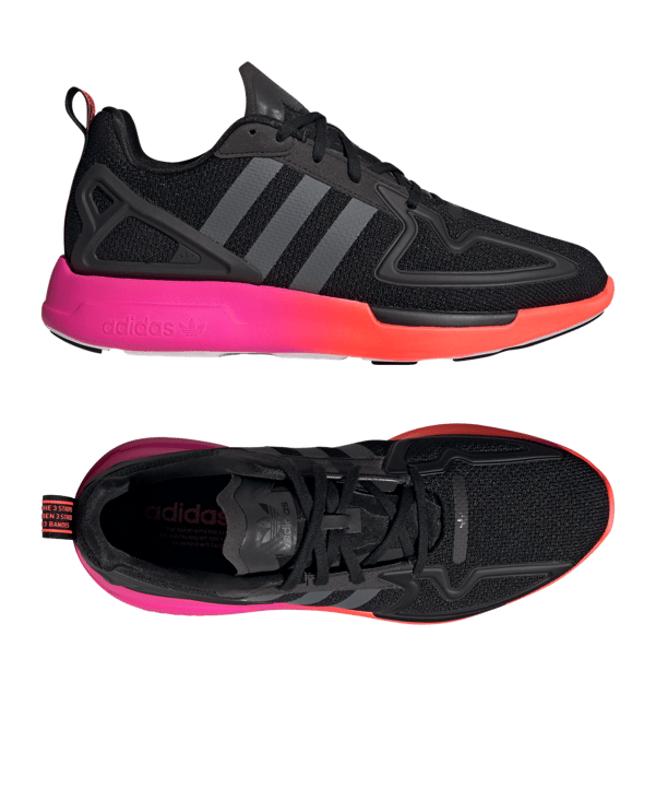 adidas Originals ZX 2K Flux Schwarz - schwarz