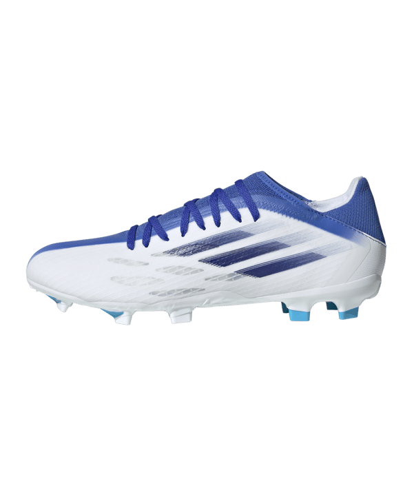 adidas X SPEEDFLOW.3 FG Diamond Edge Weiss Blau - weiss