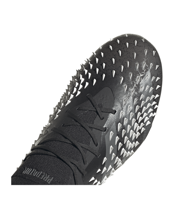 adidas Predator FREAK.1 L FG Superstealth Schwarz Grau - schwarz