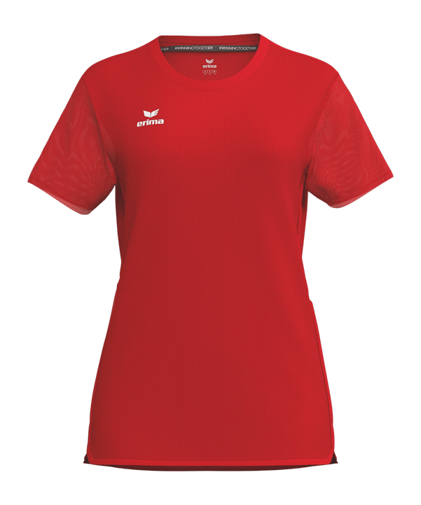 Erima T&F WINGS function T-shirt Donna Rosso C8082610 - rosso