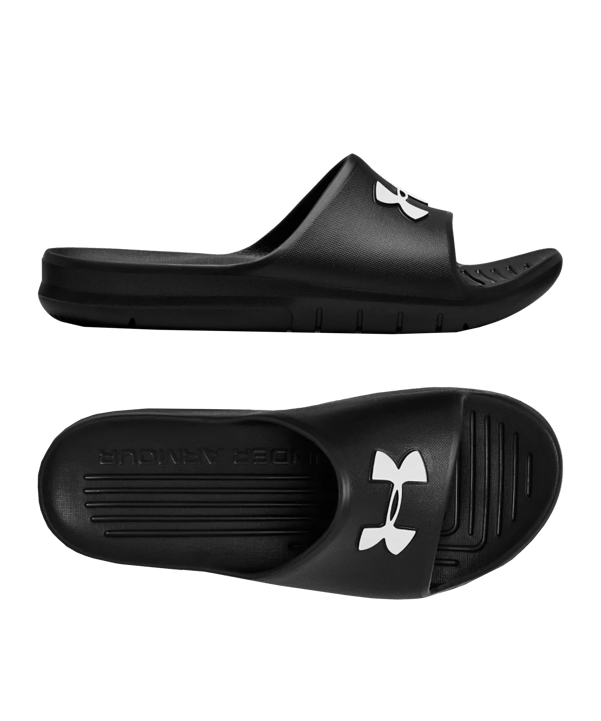 Under Armour Core Pth Badelatsche Schwarz F001 - schwarz