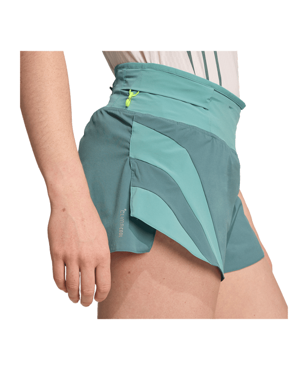 adidas Adizero Archive Short Damen Grün - gruen