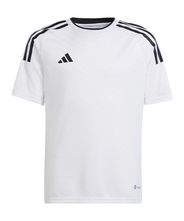 adidas Campeon 23 Trikot Kids Weiss Schwarz - weiss