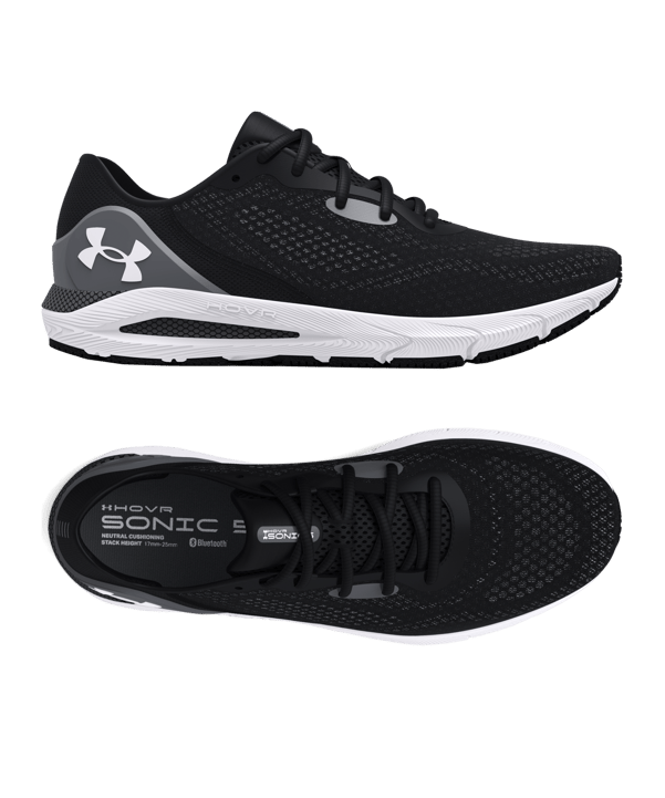 Under Armour HOVR Sonic 5 Running Schwarz F001 - schwarz