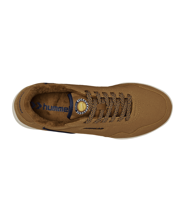 Hummel Forli Synth. Suede Sneaker Braun F8020 - braun