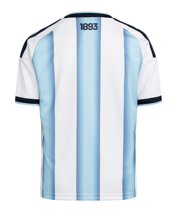 adidas Argentinien Trikot Home WM 2026 Kids Weiß - weiss