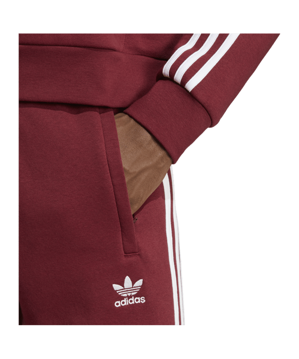 adidas Originals Adicolor Classics 3-Stripes Pants Burgundy - rot