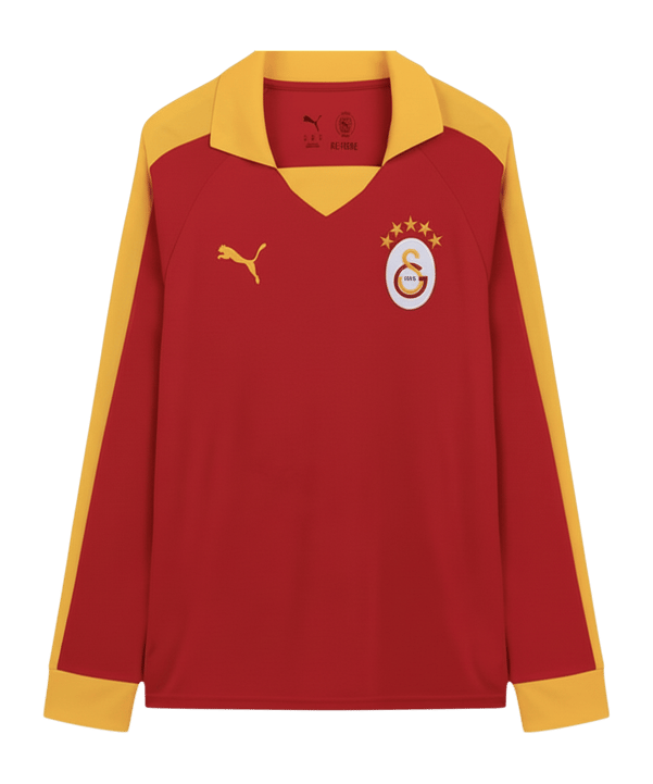 PUMA Galatasaray Istanbul T7 Trikot Langarm Rot F80 - rot