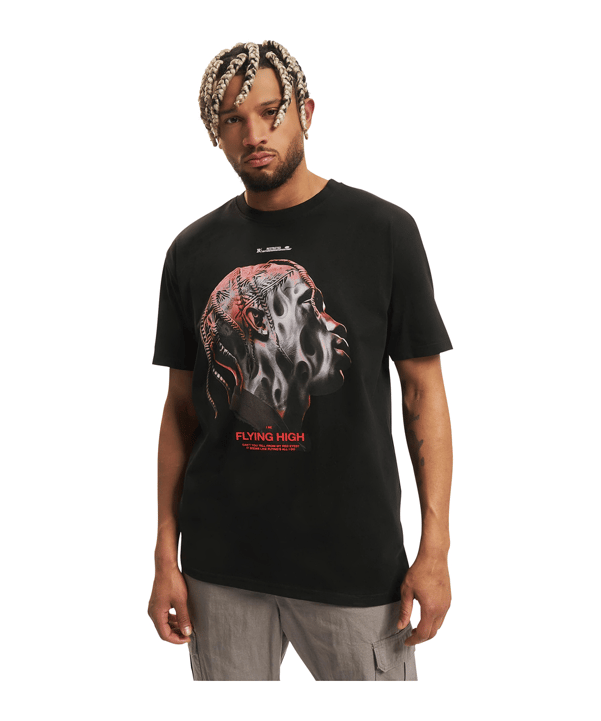 Mister Tee Flying High Oversized T-Shirt Schwarz - schwarz