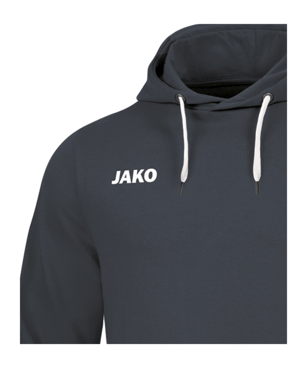 JAKO Base Hoody Kids Grau F21 - grau