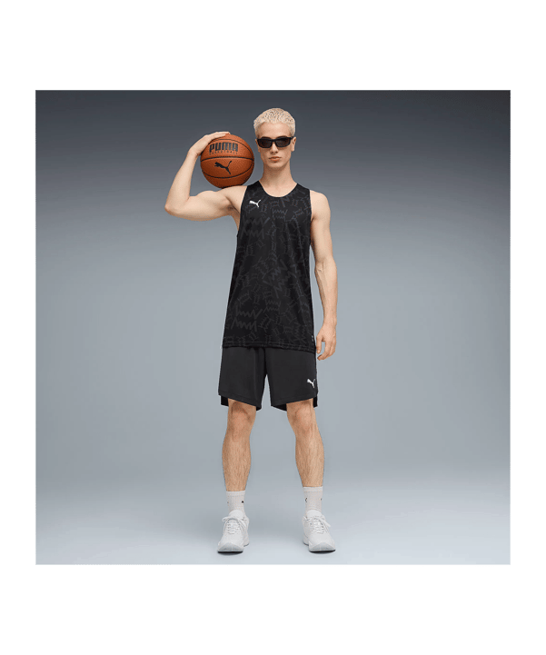 PUMA Teamjaws Graphic Trikot Schwarz F01 - schwarz