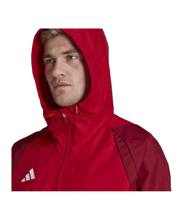 adidas Tiro 23 Competition Allwetterjacke Rot - rot