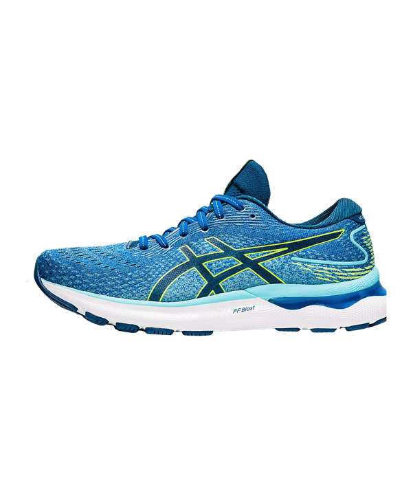 Asics Gel-Nimbus 24 Running Blau Grün F400 - blau