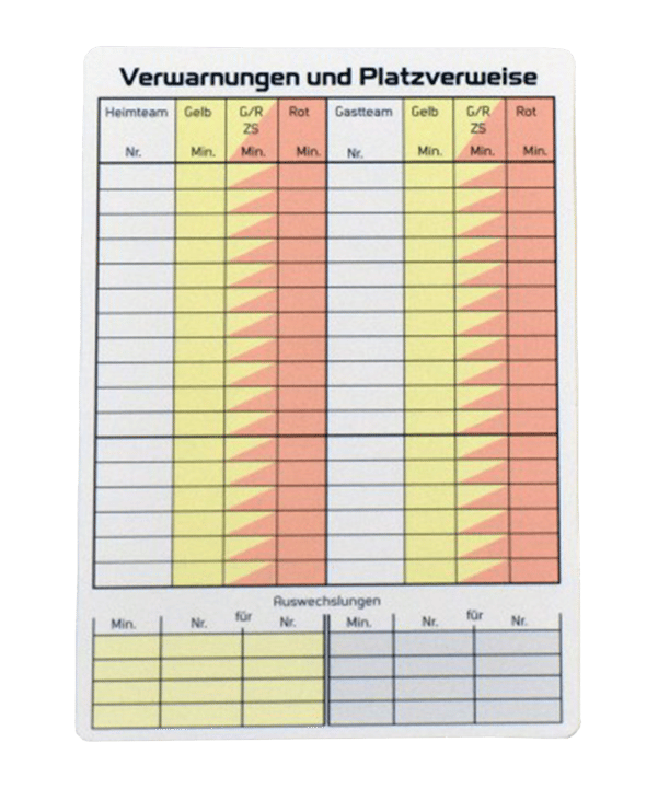 Cawila Set of 50 Football Notitiekaarten Wit - wit
