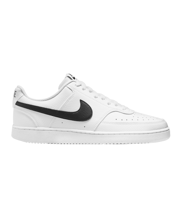 Nike Court Vision Low Weiss Schwarz F101 - weiss