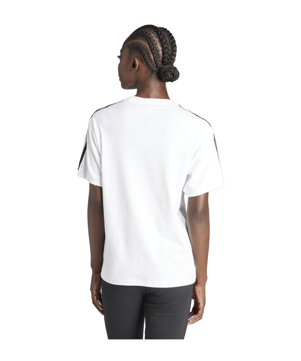 adidas Originals 3-Stripes Baby T-Shirt Damen Weiss - weiss