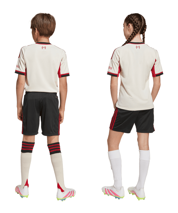 adidas FC Liverpool Short Away 2025/2026 Kids Schwarz - schwarz