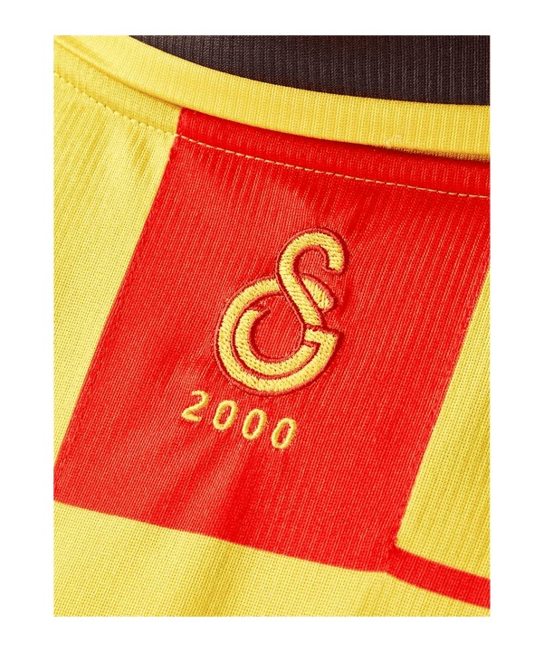 Galatasaray Istanbul Retro 1999-2000 Shirt Geel - geel