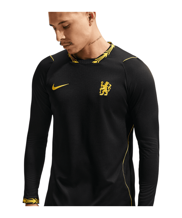 Nike FC Chelsea London Maglia maniche lunghe Away 2026/2027 Nero C011 - nero