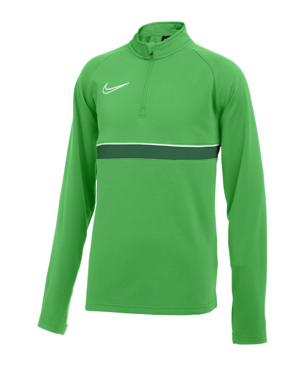 Nike Academy 21 Drill Top Kids Grün Weiss F362 - gruen