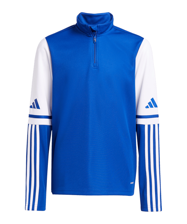 adidas Squadra 25 HalfZip Sweatshirt Kids Hellblau - blau