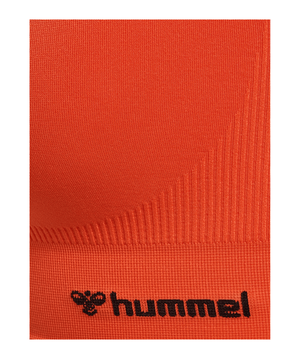 hummel Tif Seamless Sport Shirt Damen Orange F5022 - orange